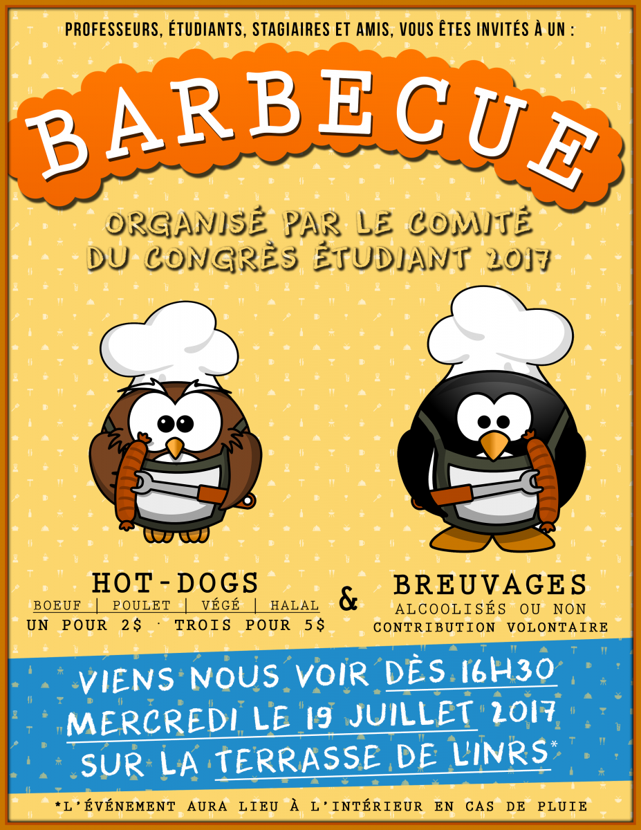 Rappel Barbecue Demain Mercredi Le 19 Juillet Des 16h30